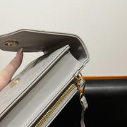 New diamond pattern vertical large capacity mobile phone bag