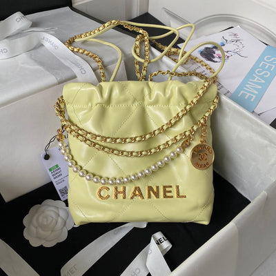 2023 Luxury CC Pearl Chain Handbag