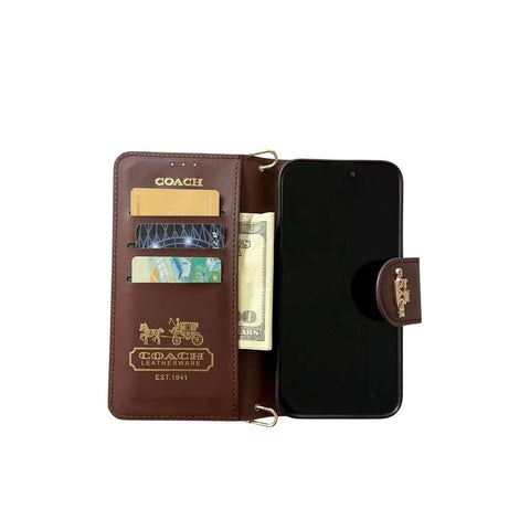 Wallet Leather Case Phone Case for iPhone
